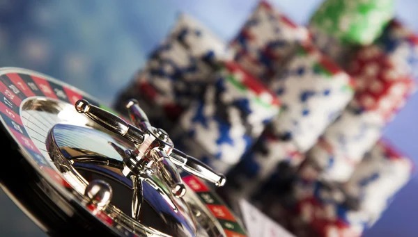 Live dealer dealing cards in blackjack